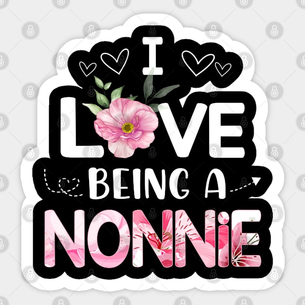 i love being a nonnie Sticker by Leosit